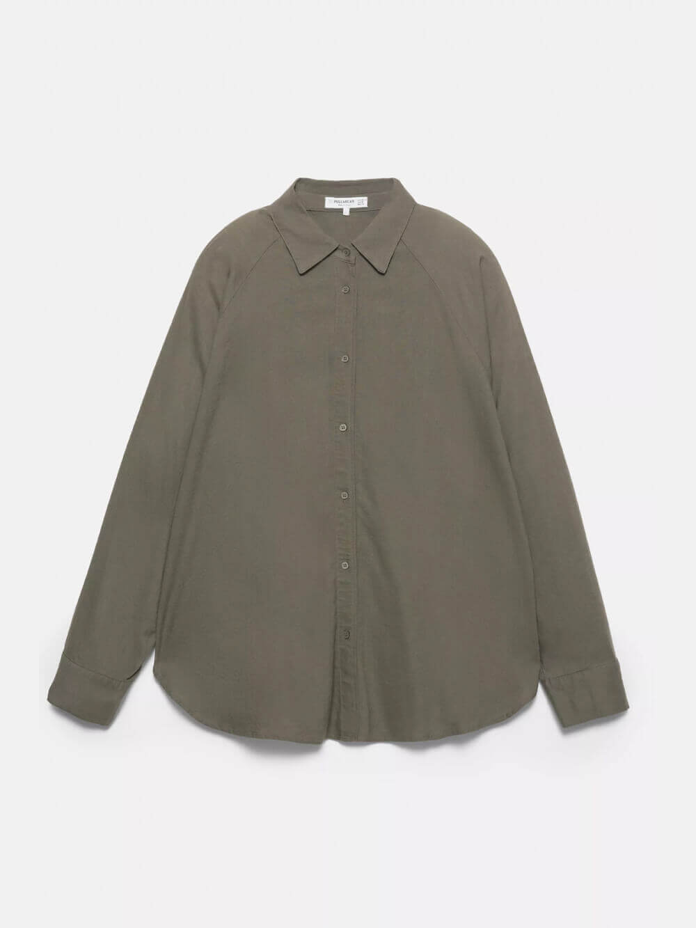 Rustic linen blend shirt